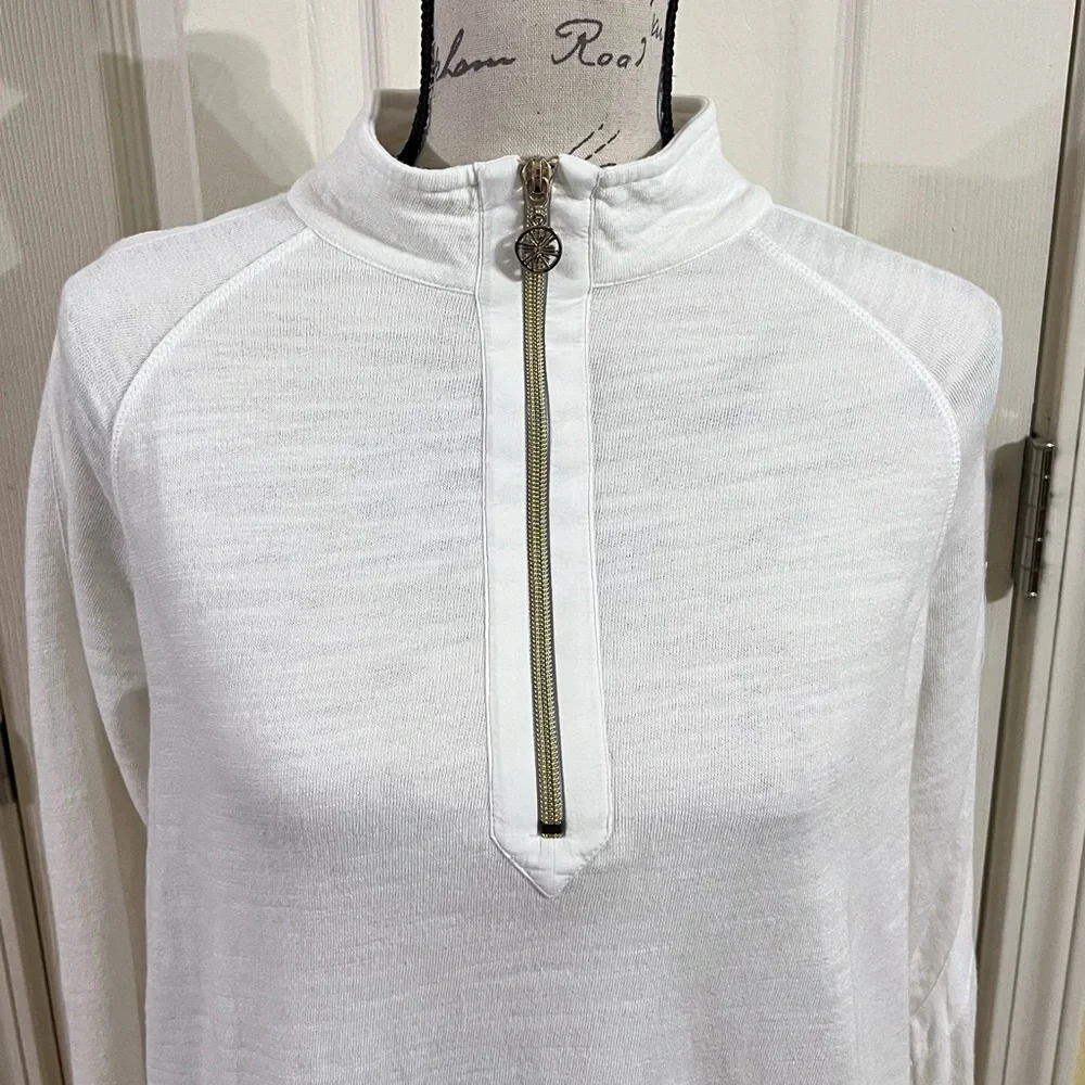 Lilly Pulitzer Resort White Ashlee Pullover- NWOT. - Picture 4 of 10